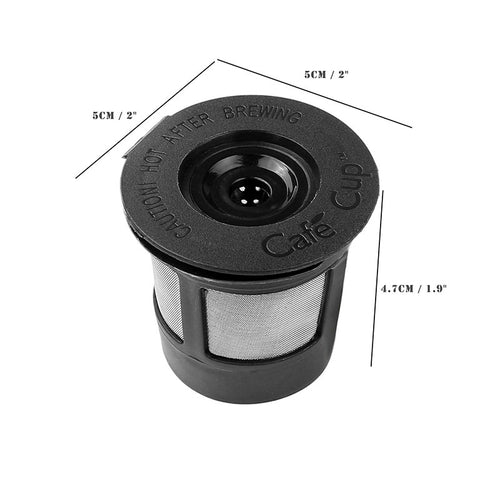 Reusable Coffee Filter Pods — 3pc Set + Spoon, Keurig Compatible