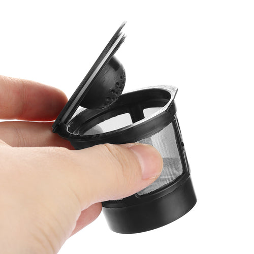 Reusable Coffee Filter Pods — 3pc Set + Spoon, Keurig Compatible