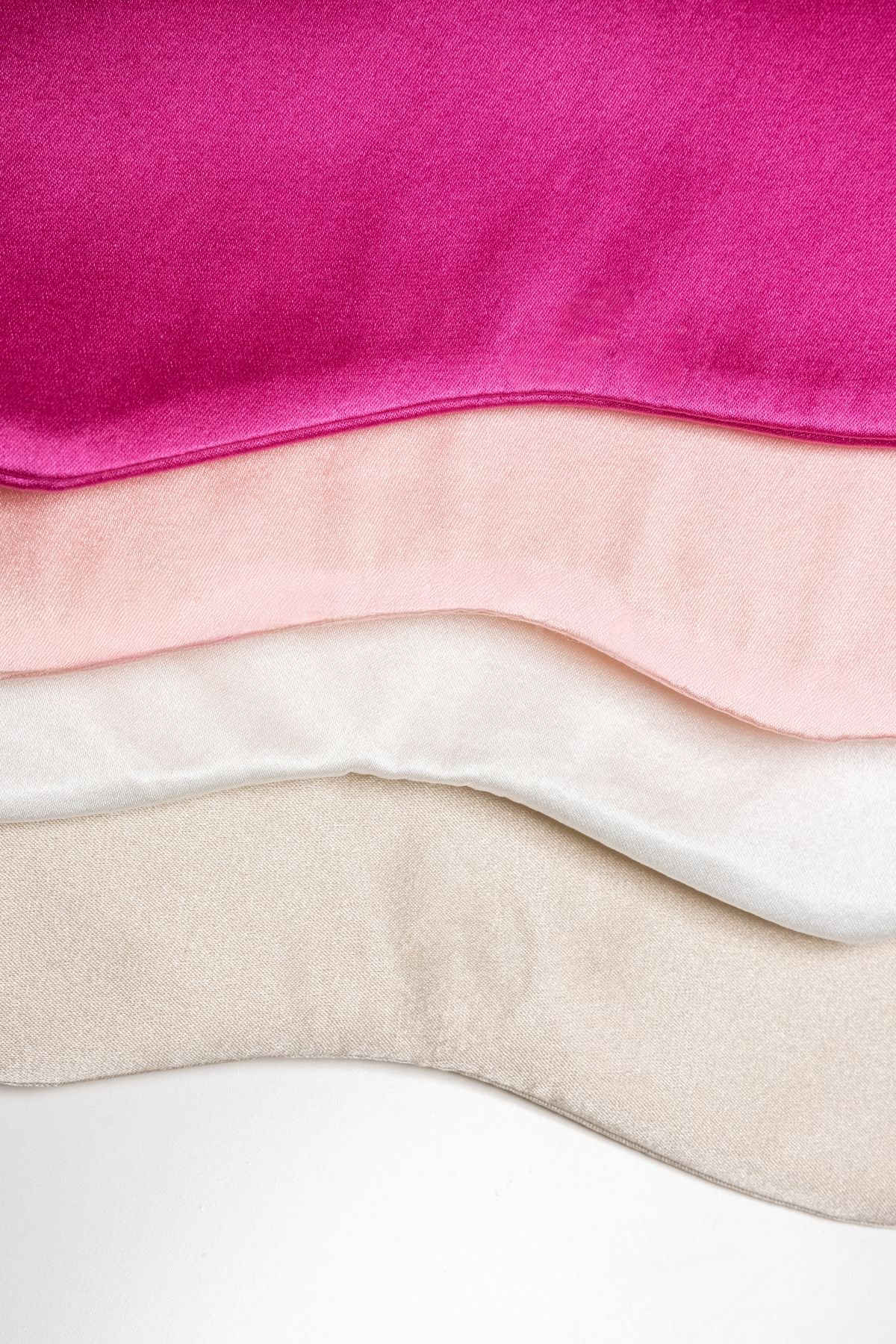 Mulberry silk sleep eye mask on soft bedding