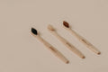 Bamboo toothbrush set — pack of 4 family eco-friendly oral care